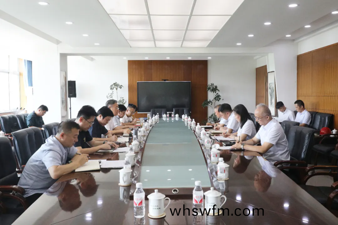 縣(xian)委副(fu)書記、縣(xian)長(zhang)魏(wei)棟到公司調(diao)研指導(dao)工作(zuo)